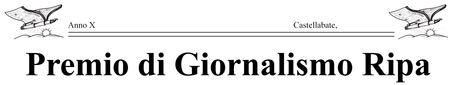 PREMIO DI GIORNALISMO GIUSEPPE RIPA